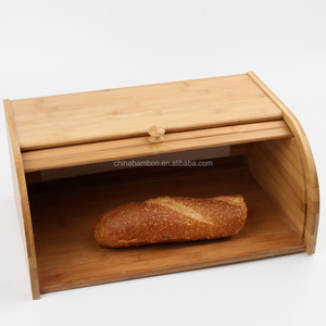 Contenedor de Pan <span class=keywords><strong>grande</strong></span> para cocina, caja de pan de bambú de madera superior, 2022 - Product Image 5