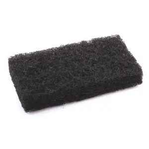 Black thickening kitchenware cleaning abrasive nylon scouring pads