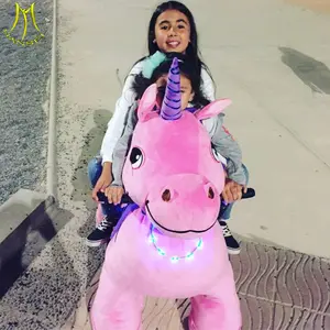 Hansel alta calidad batería de unicornio motorizado de paseo eléctrico en unicornio