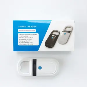 FDX-B Mini Handheld Usb Pet Hewan RFID Reader Faread 5910 Microchip Scanner untuk Universal Dog Microchip