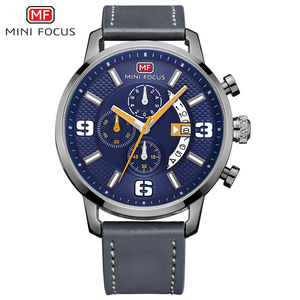 <span class=keywords><strong>MINI</strong></span> <span class=keywords><strong>FOCUS</strong></span> MF0025G <span class=keywords><strong>MF</strong></span> 0025 Nuevo <span class=keywords><strong>Reloj</strong></span> de Pulsera Deportivo de Lujo con Cronógrafo de Moda, Analógico, de Cuarzo, Informal, con Correa de Cuero para Hombre, Montre, <span class=keywords><strong>Reloj</strong></span> - Product Image 5