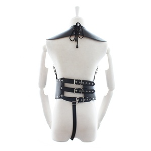 Vrouwen Sexy Lederen Body Harnas Bdsm Bondage Terughoudendheid Slaaf Beperkingen Fetish Seksproducten - Product Image 3