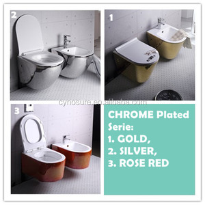 ห้องน้ำ2ชิ้น,สุขา WC แบบแขวนผนังสำหรับห้องน้ำอบก์ไปยังผนัง - Product Image 4