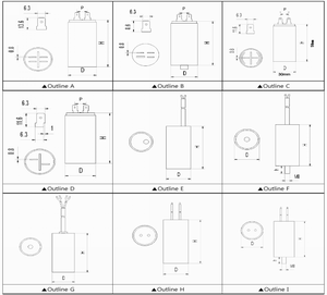 ตัวเก็บประจุ <span class=keywords><strong>Cbb60</strong></span> Sh <span class=keywords><strong>50</strong></span>/<span class=keywords><strong>60hz</strong></span> ความทนทานสูง 300vac ตัวเก็บประจุมอเตอร์ <span class=keywords><strong>Cbb60</strong></span> Sh สำหรับปั๊มจุ่ม - Product Image 5