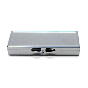 new style blank rectangle smart pill box organizer pill box medicine pill storage cases box