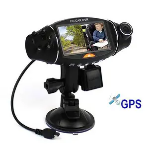 ベストセラーフルHD 2.7 GPSトラッカーロガーGセンサーデュアルカメラカーDVR