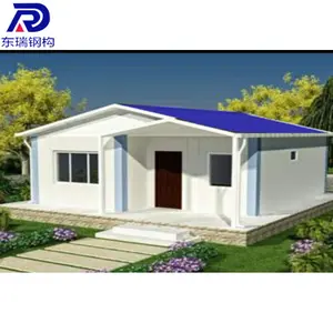 Harga murah desain rumah modular prefabrikasi desain baru bingkai baja rumah rumah prefab