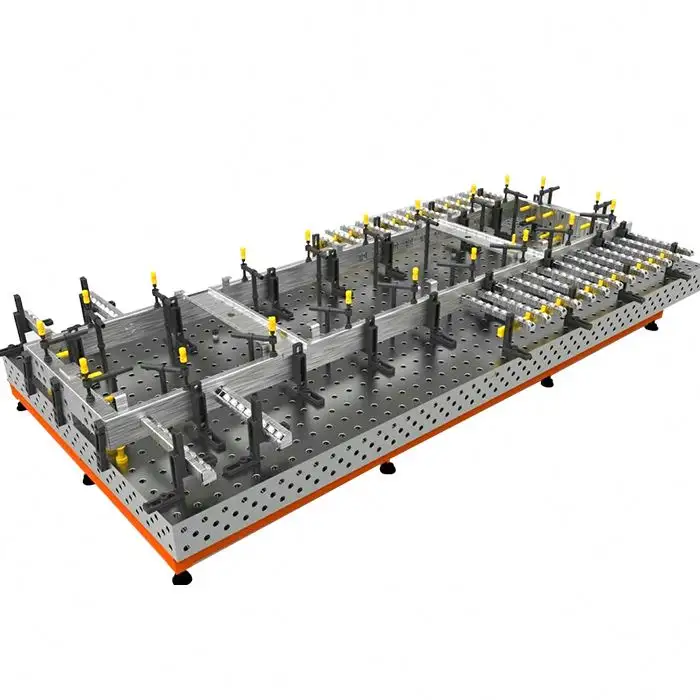 Sistema de placa de mesa de soldagem 3d, de ferro fundido de alta qualidade