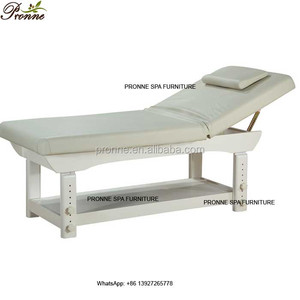 Mesa de madera para masaje de estilo moderno, cómoda, color blanco, de lujo - Product Image 3