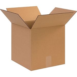 Customized size strong brown corrugated kraft shipping boxes moving cartons