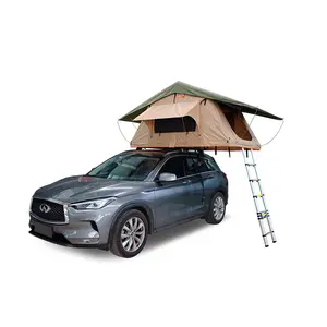 Barraca de teto de carro à prova d'água, 4x4 para acampamento ao ar livre, barraca para 3-4 pessoas