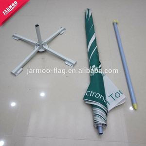 Promoción de fábrica Grande promocional a prueba de viento de playa paraguas plegable - Product Image 6