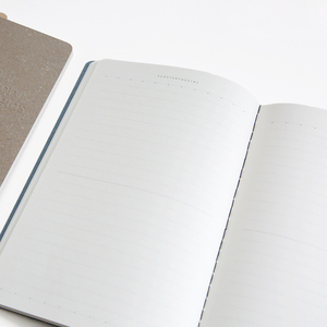 Ihr Zuverlässiger OEM-Partner Genähtes Notizbuch mit Perlpapier Blanko-Umschlag Flachliegend Schreibjournal für Schulbedarf - Product Image 5