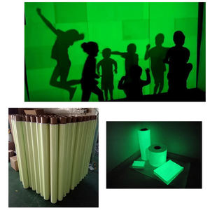 Waterdichte Kleurrijke Lange Nagloeien Lichtgevende Strip Materiaal Glow In The Dark Zelfklevende Fotoluminescente Film Sticker Tape - Product Image 3