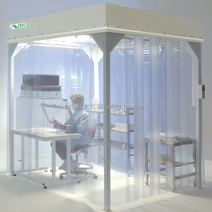 Class 100 laminar flow cover Clean room Booth