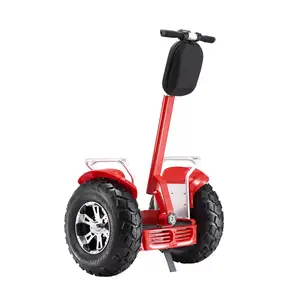 Ecorider Wheel Electric Scooter 21 Inch Fat Tires Electric Chariot for Sale 4000W 1266wh 72V Two 2pcs 2000w Brushless Motor Ce