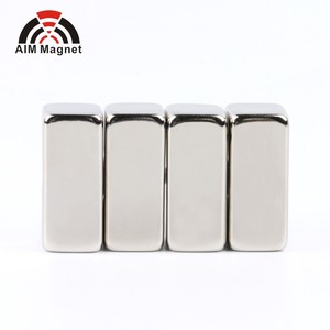 Aimant en néodyme industriel à base De terres rares, bloc fortement aimanté à prix d'usine, matériau De néodyme, Ndfeb, <span class=keywords><strong>Mia</strong></span> Neodim N52 - Product Image 1