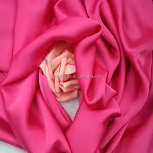 New Arrival High Quality Soft Smooth Satin Woven Fabric Chiffon Lining For Summer Dress