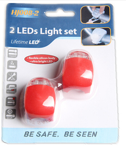 Lumière de guidon de vélo LED en forme de grenouille 2026, <span class=keywords><strong>5ème</strong></span> génération, silicone, vente chaude, sécurité de conduite nocturne, batterie - Product Image 6
