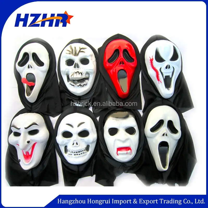 Al por mayor del Carnaval de la mascarada del partido Halloween full Head cráneo fantasma cara máscara