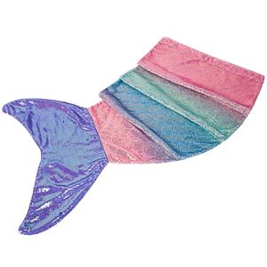 En gros chaud ombre feuille <span class=keywords><strong>de</strong></span> fête d'impression couleur paillettes violet <span class=keywords><strong>sirène</strong></span> <span class=keywords><strong>queue</strong></span> couverture - Product Image 1