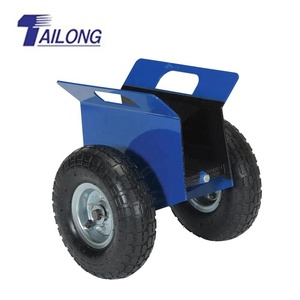 Lightweight Steel Panel <strong>Dolly</strong> Cart With Two <strong>Wheels</strong> 750 Lbs Capacity Trolley Cart OEM Customizable