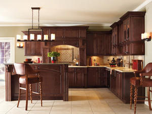 Bomei Manufacturer Modern High Quality <strong>Kitchen</strong> Cabinet Furniture <strong>Cherry</strong> <strong>Wood</strong> <strong>Cupboard</strong> - Product Image 3