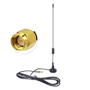 VHF UHF 136-174MHz 400-480MHz <span class=keywords><strong>Ham</strong></span> Radio bidirectionnelle SMA antenne de base magnétique mâle avec une bonne qualité - Product Image 1