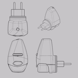 Plugin Air Freshener Bộ Làm Ấm Dầu Thơm Điện, Lavender/Vanilla/Clean Line Refill - Product Image 2