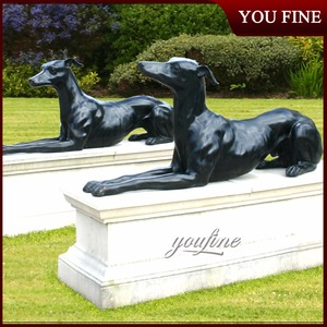 Estatua <span class=keywords><strong>de</strong></span> Jardín <span class=keywords><strong>de</strong></span> Galgo <span class=keywords><strong>de</strong></span> Bronce <span class=keywords><strong>de</strong></span> Tamaño Real en Venta - Product Image 2