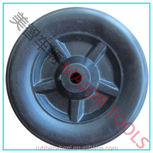 Roues de poussette pour poupée bébé en plastique dur de petite taille 7,5x2,5 et roues de jouet en plastique creux - Product Image 4