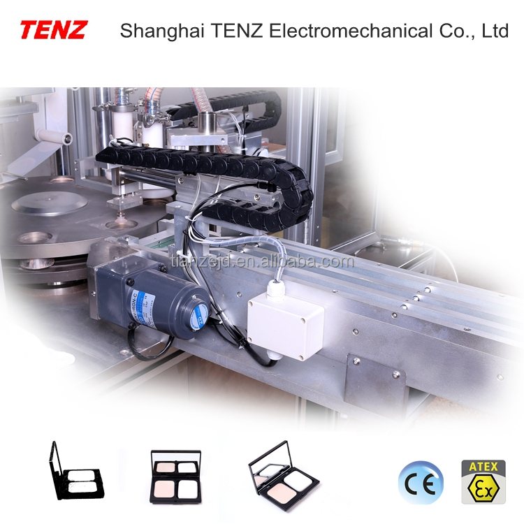 Полностью автоматический ротационный вниз пресс/компактная машина для производства порошков, косметическая машина
