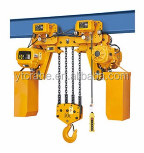 Yuantai-elevador de cadena eléctrica de 120 voltios, carro de construcción de tipo fijo, con Control remoto, 1, 1,5, 2, 3, 5 toneladas - Product Image 2