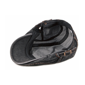 Casquette plate en coton pur pour hommes, Logo personnalisé, casquette de lierre de <span class=keywords><strong>chasse</strong></span>, vente en gros, collection - Product Image 5