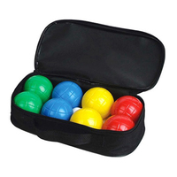 Ensemble de 8 boules de pétanque en résine de 72mm