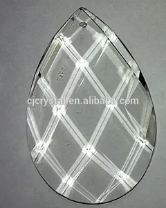 Venta al por mayor facetas cuentas de vidrio de joyería para piezas de cristales, las piezas de cristal, piezas
