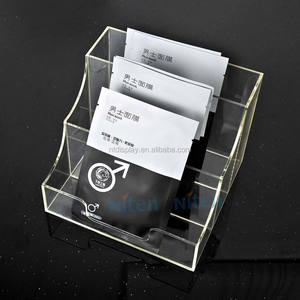 <span class=keywords><strong>Tabletop</strong></span> acrylic tạp chí kệ trưng bày rotating book đứng - Product Image 5