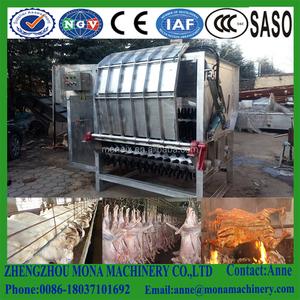 Équipement de <span class=keywords><strong>boucherie</strong></span> <span class=keywords><strong>professionnel</strong></span> pour le traitement des carcasses de moutons/chèvres, rail de convoyage automatique, ligne d'abattage de chèvres - Product Image 6
