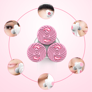 Cepillo eléctrico sónico de silicona para limpieza facial, cepillo de silicona para limpieza facial, repuesto de cabeza 3D, resistente al agua, nuevo - Product Image 6
