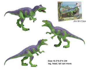 Boîte <span class=keywords><strong>de</strong></span> présentation <span class=keywords><strong>de</strong></span> supermarché avec pieds mobiles, bras, queue, <span class=keywords><strong>dinosaure</strong></span> en plastique PVC pour collection d'enfants - Product Image 4