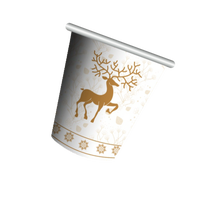 Gobelets à café jetables en papier en gros, personnalisés pour le camping