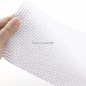 <span class=keywords><strong>Classique</strong></span> Coton Réserve Brodé Aida Tissu Point <span class=keywords><strong>De</strong></span> Croix Tissu et 10 Pcs Point <span class=keywords><strong>De</strong></span> Croix À Coudre Aiguilles, blanc, 14 Compter - Product Image 1