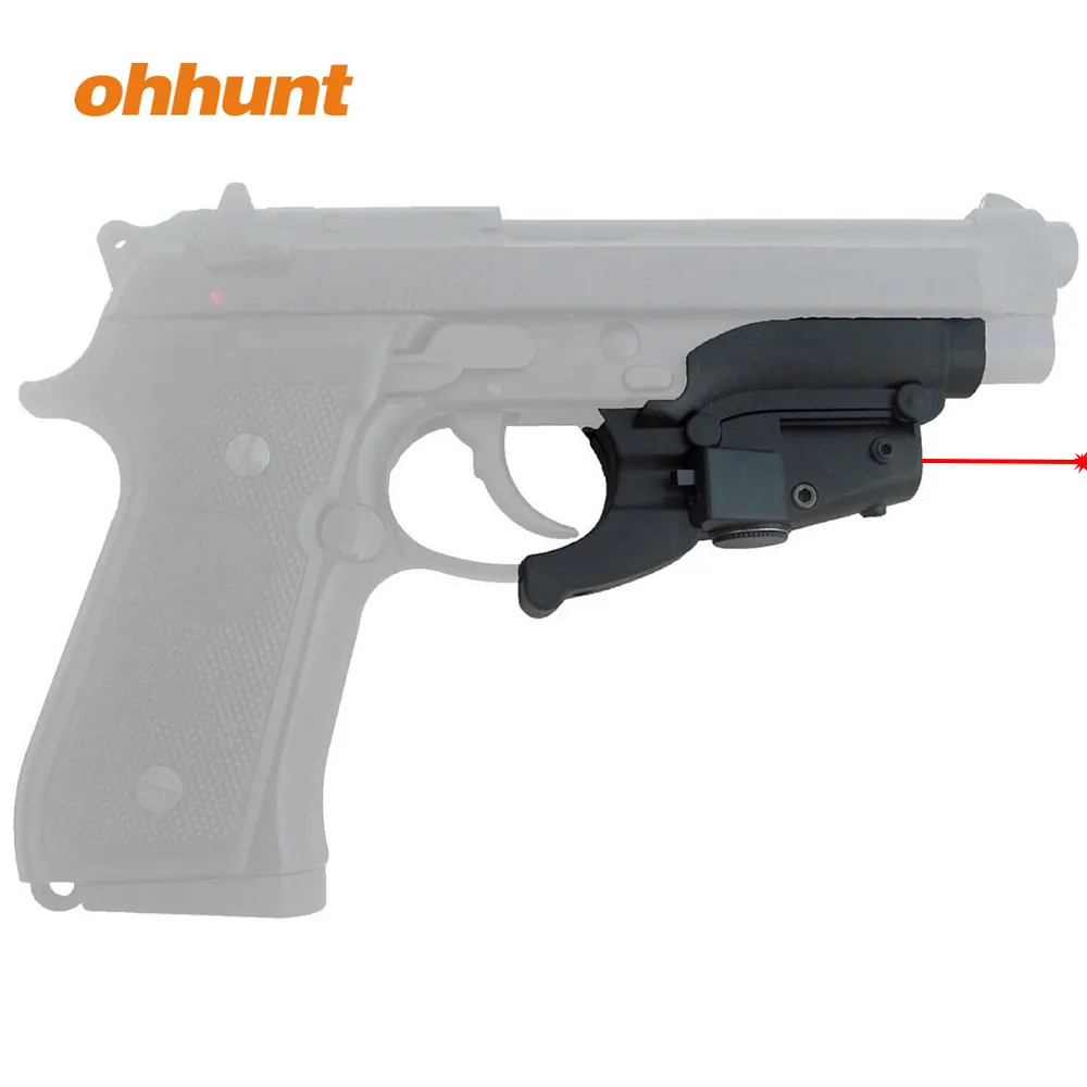 Ohhunt-Mini Laser rouge à points, 5mw MJ92, vue de chasse tactique, pour modèle M92 92 96 M9 GZ200020