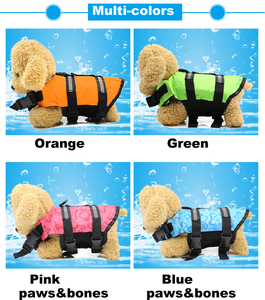 เสื้อชูชีพสัตว์เลี้ยงแบบสะท้อนแสงปรับได้พร้อมโลโก้สั่งทำขายส่ง - Product Image 4