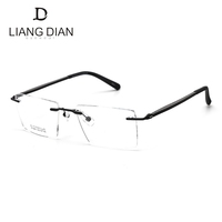 Montura de gafas ópticas de moda de titanio de gran calidad 2018