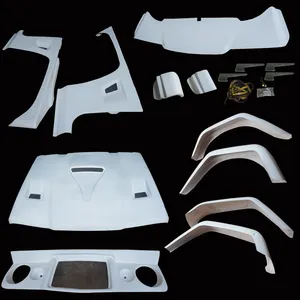 Off road Retro Fender bumper body kits for Jeep Wrangler JK Retro hood grille offroad accessories