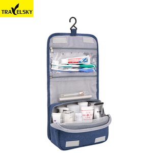 OEM Eco-friendly <strong>Hanging</strong> <strong>Wash</strong> Organizer Makeup Artist Travel Toiletry <strong>Bag</strong> - Product Image 5