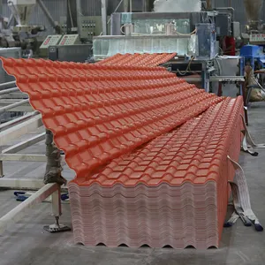 Großhandel heavy duty kunststoff dach blätter-Auswirkungen widerstand asa dachbahn isolierung synthetische harz dach fliesen für haus lager