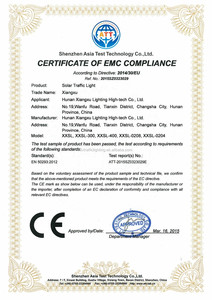 Señal de advertencia LED de giro a la izquierda con iluminación solar - Product Image 6