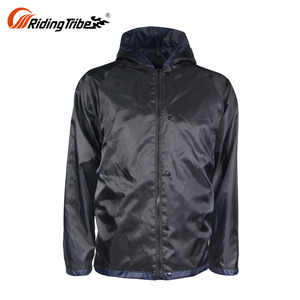 100% poliéster <span class=keywords><strong>impermeable</strong></span> tela azul sellado <span class=keywords><strong>cinta</strong></span> <span class=keywords><strong>impermeable</strong></span> con capucha para motociclistas chaqueta - Product Image 4
